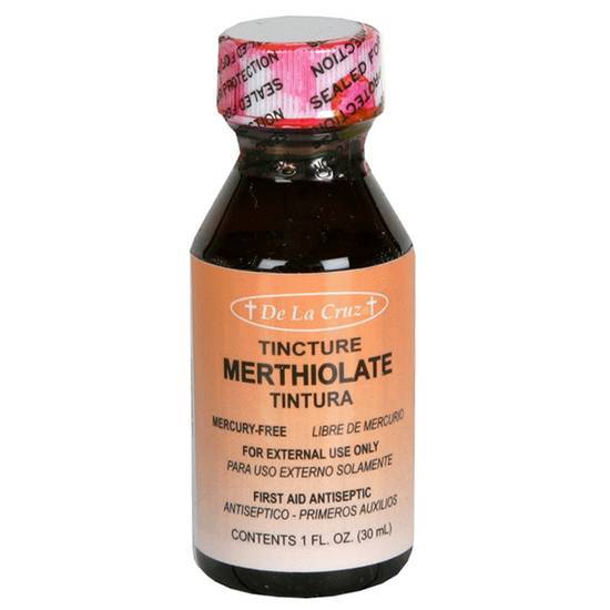 De La Cruz Tincture Of Merthiolate Antiseptic, 1oz