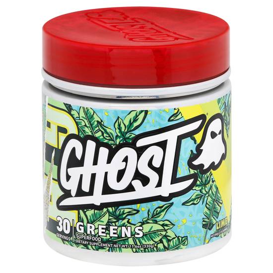 Ghost Greens Superfood Dietary Supplement (lime)