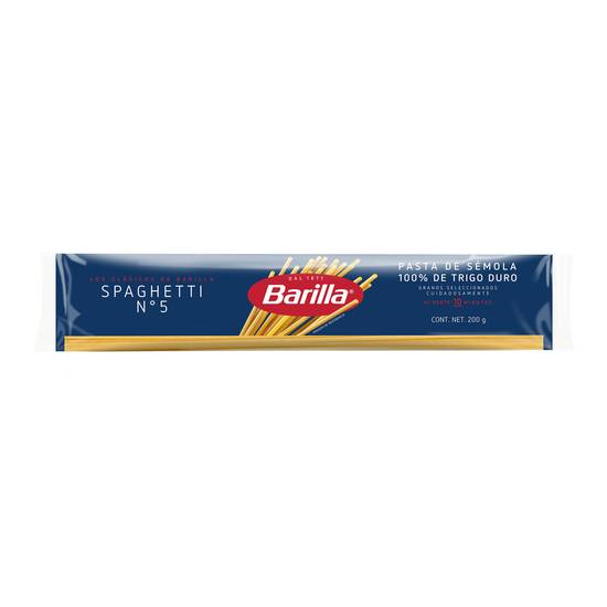 Barilla pasta spaghetti no. 5 (sobre 200 g)