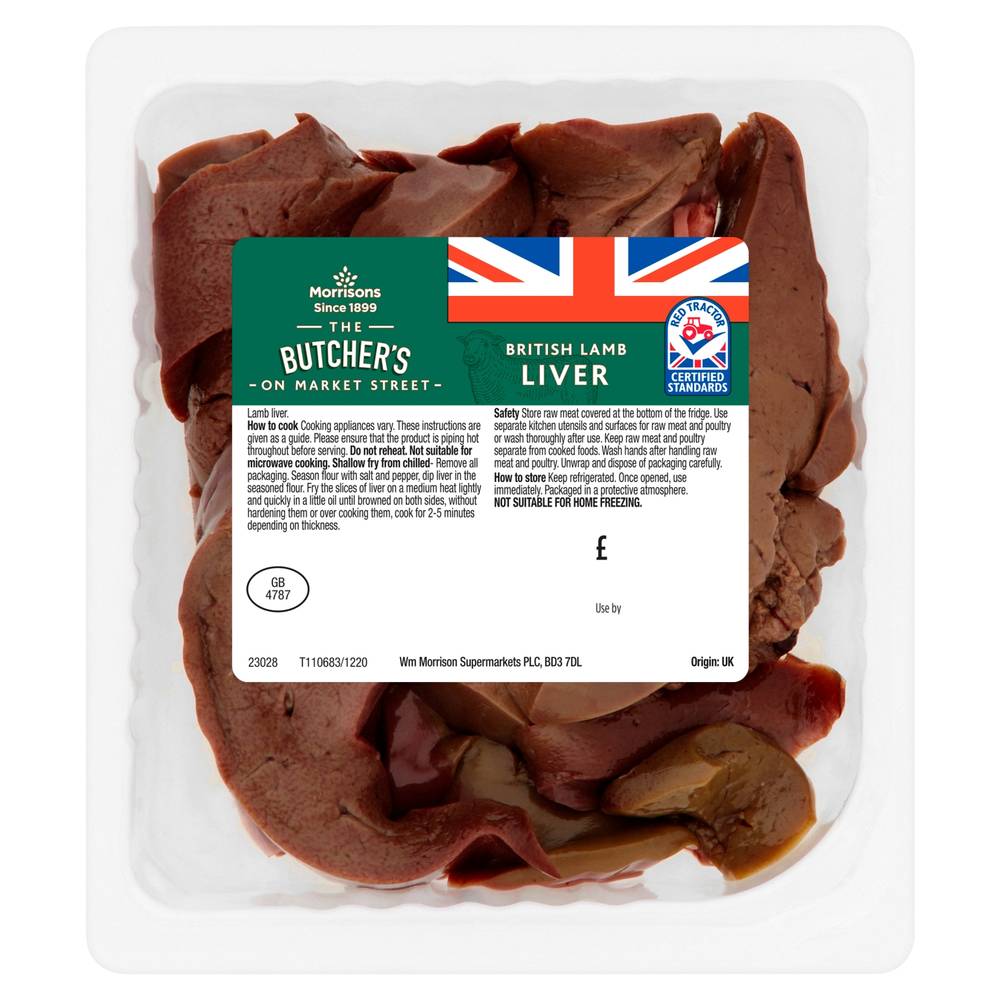 Morrisons Lambs Liver