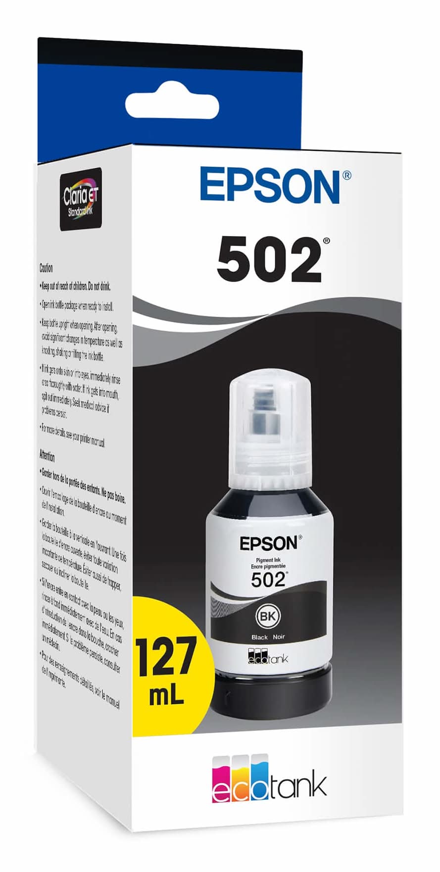 Epson - EcoTank 502 Ink Bottle - Black