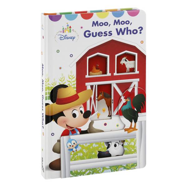 Disney Book, Moo, Moo, Guess Who?
