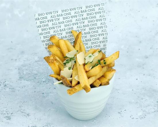 GRAN MORAVIA, TRUFFLE-INFUSED OIL & ROSEMARY FRIES (V)