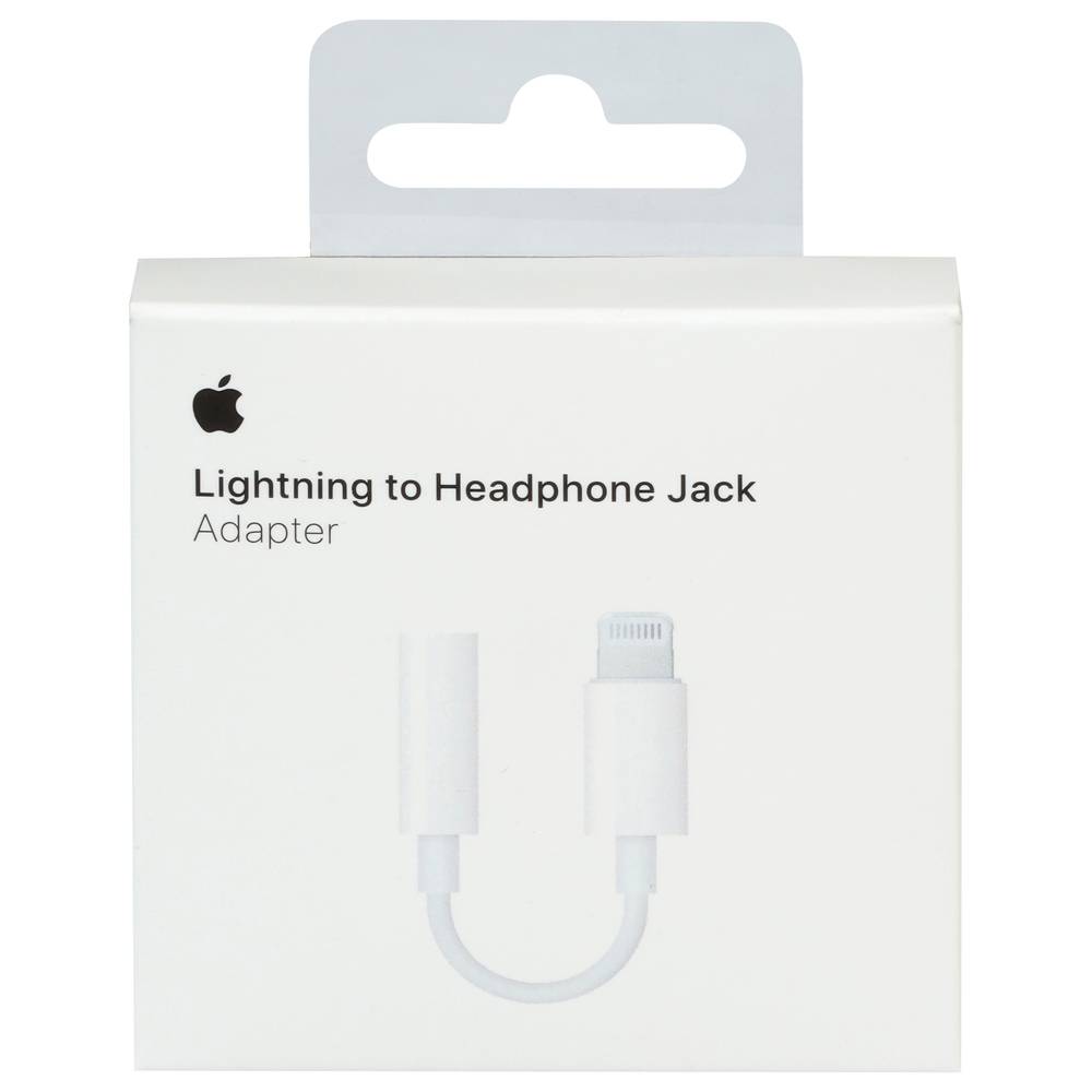 Apple Lightning Headphone Jack Adapter