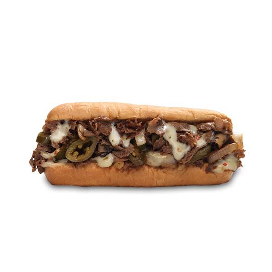 Order Jalapeño Jack Cheesesteak (Select to Choose Your Size) food online from Hwy 55 Burgers, Shakes & Fries store, New Bern on bringmethat.com