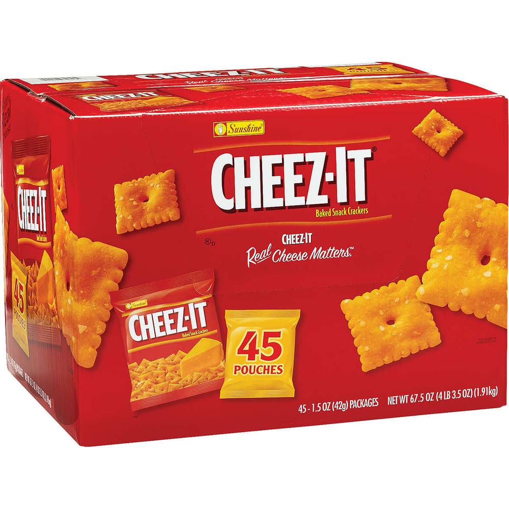 Cheez-It - Original Club Pack - 45/1.5 oz (1X45|1 Unit per Case)