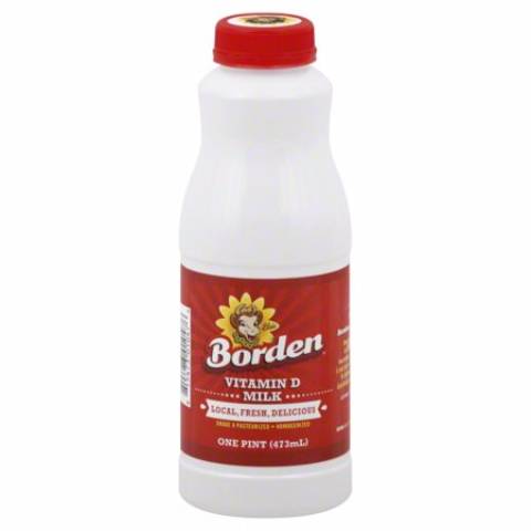 Borden Whole Milk 1 Pint