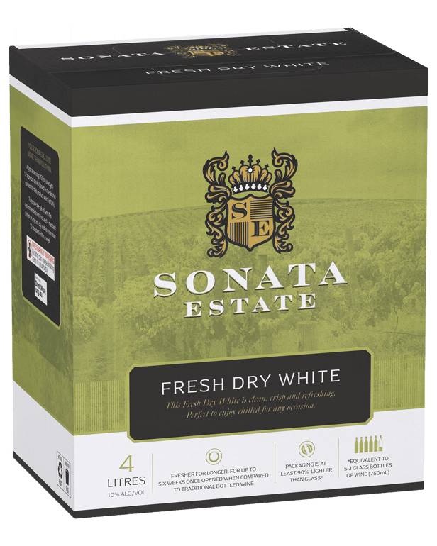 Sonata Fresh Dry White 4L