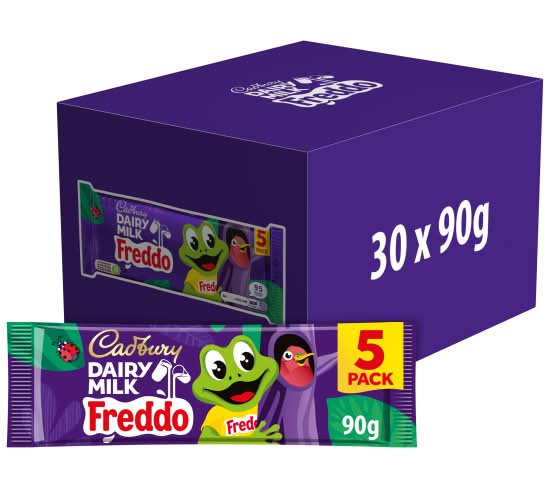 Cadbury Dairy Milk Freddo Chocolate Bar (5 pack)