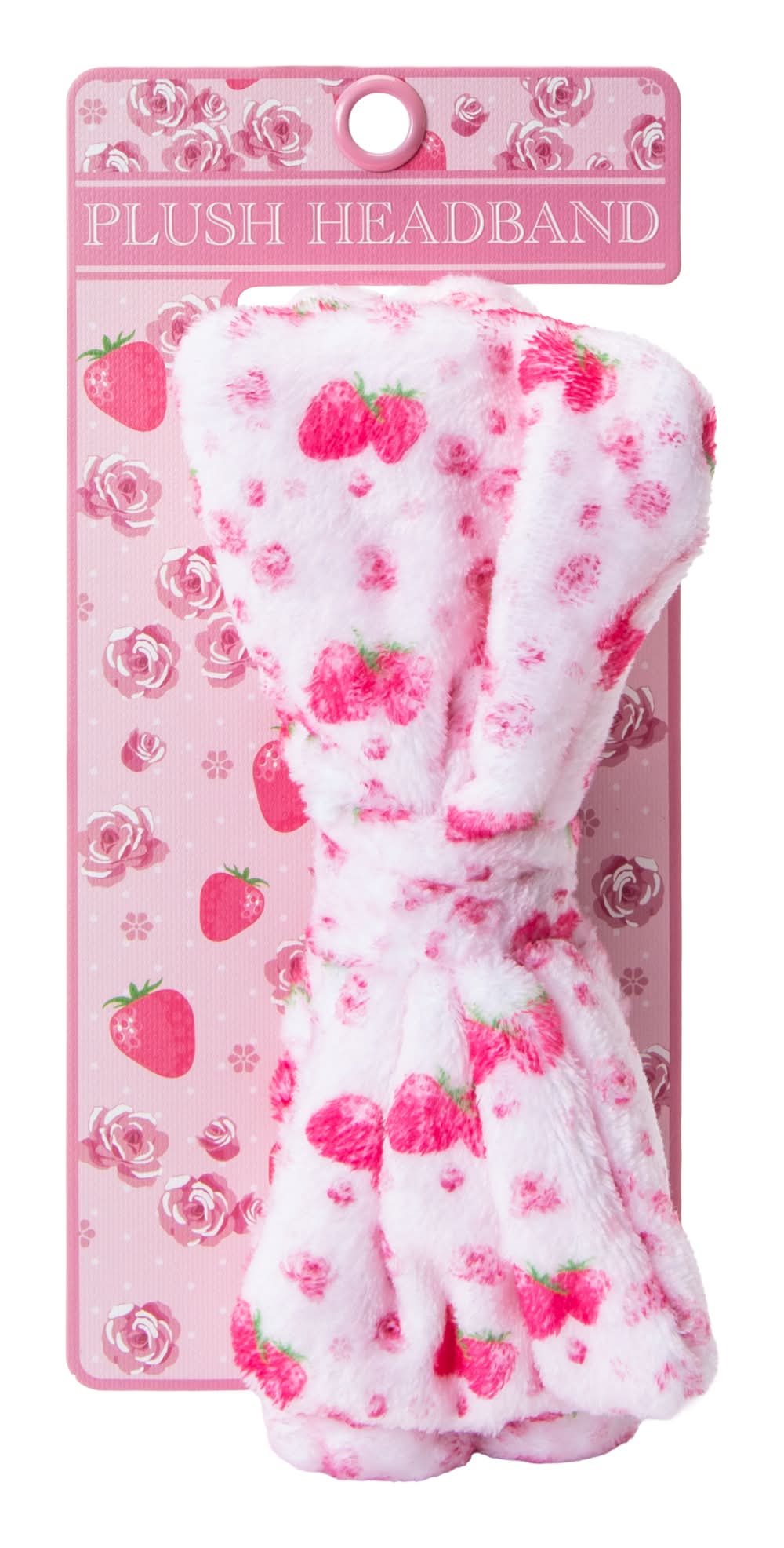 Plush Headband Strawberry