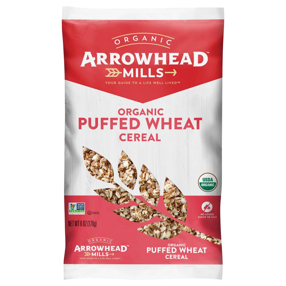 Arrowhead Mills Puffed Wheat Cereal (1.38 lbs)