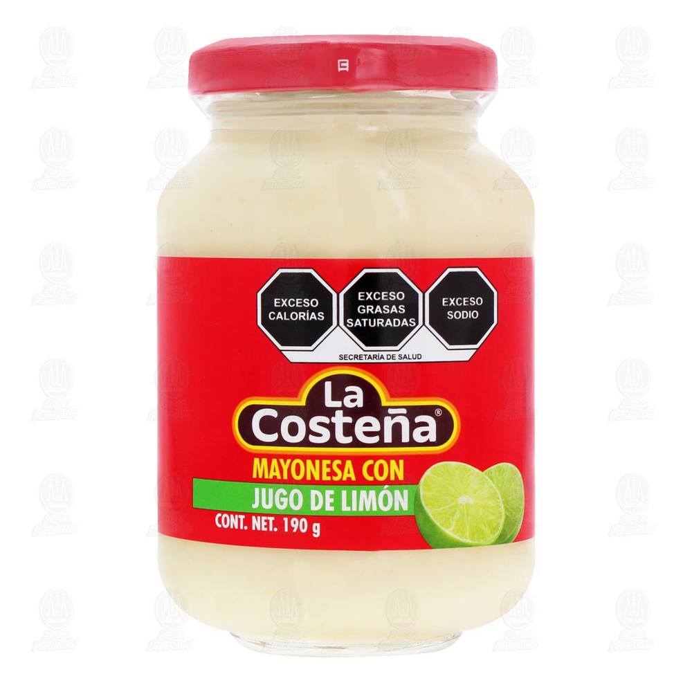 La Costeña · Mayonesa con jugo de limón (190 g)