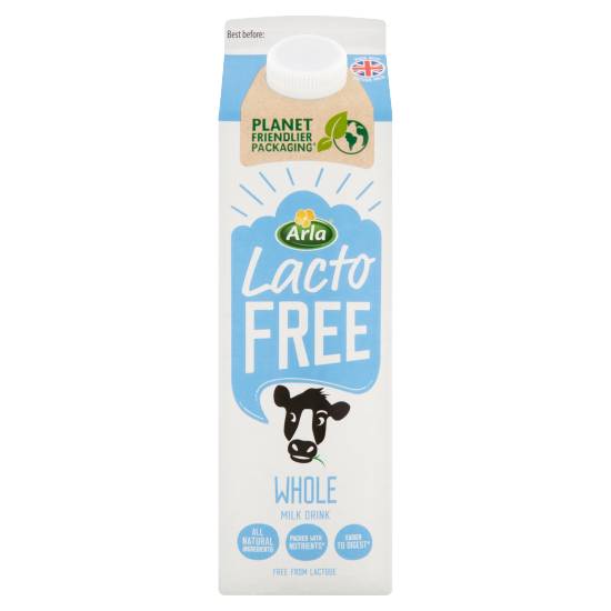 Arla Lactofree Whole Milk (1L)