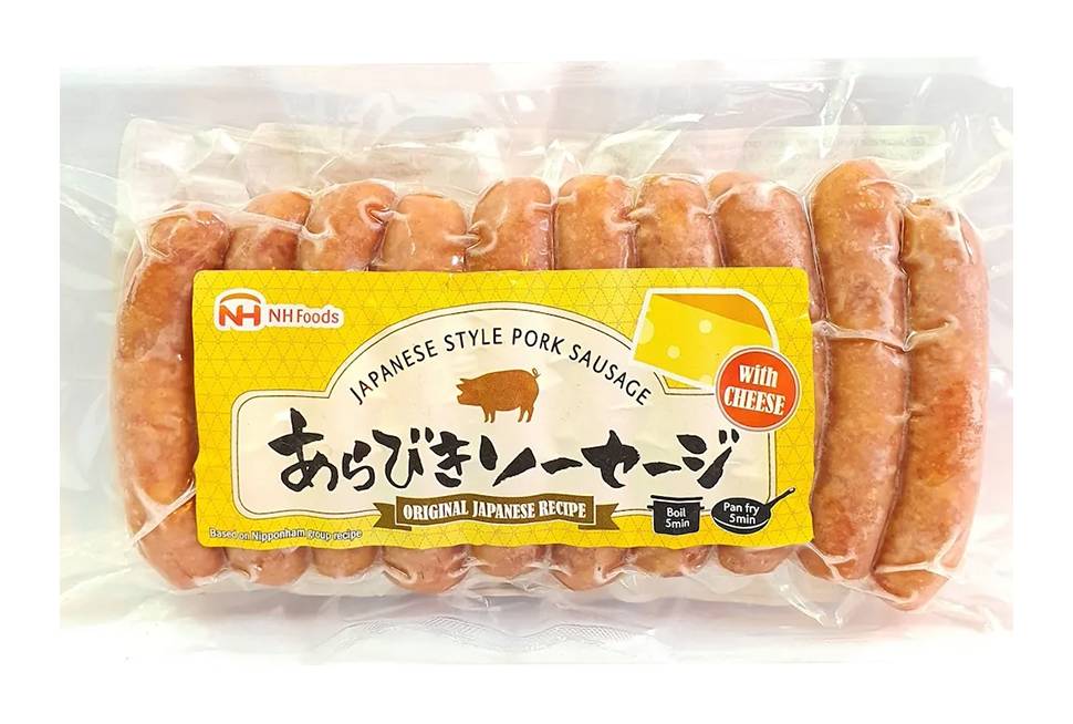 NH Foods Japanese Style Pork Sausage With Cheese (10 pack)