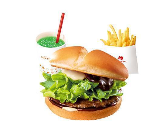 【キッズセット】キッズてりやきバーガーセット（選べるおもちゃつき） Teriyaki Burger Kids Set