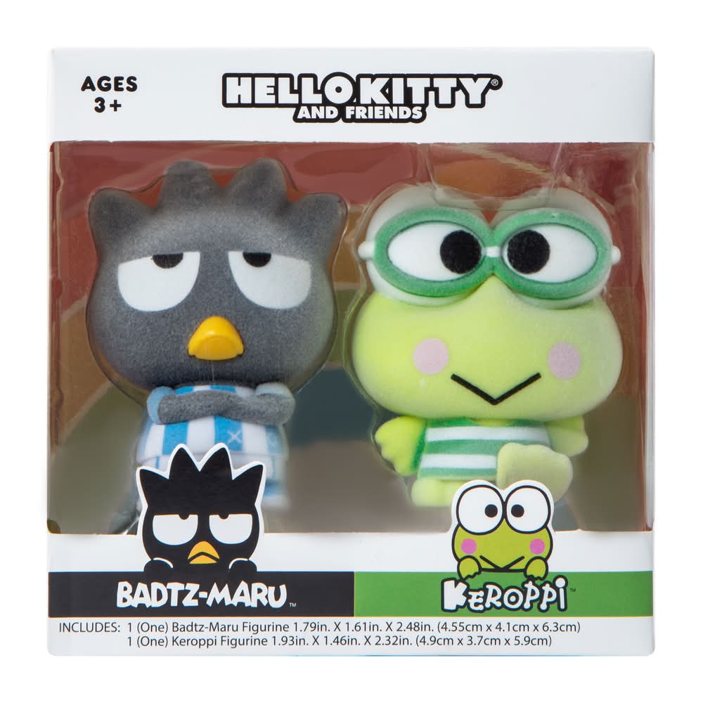 Hello Kitty And Friends® Figurines 2-Pack Badtz-Maru and Keroppi