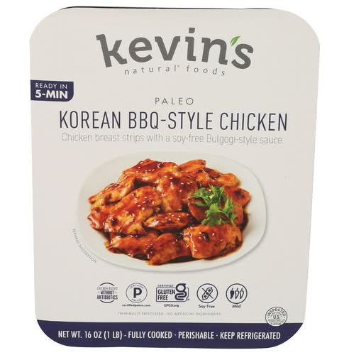 Kevin's Natural Foods Korean Bbq-Style Chicken