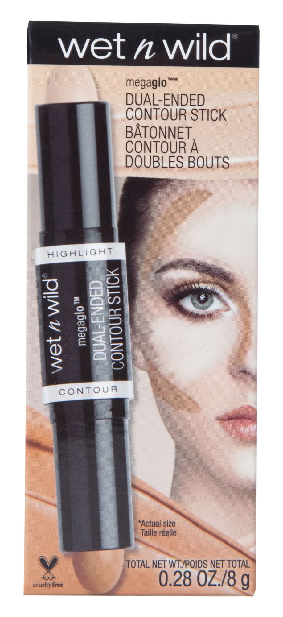 Wet N Wild® Megaglo™ Dual-Ended Contour Stick Medium/Tan