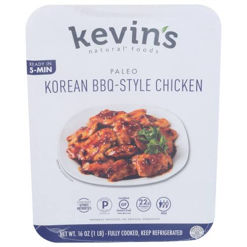 Kevin's Natural Foods Korean Bbq-Style Chicken