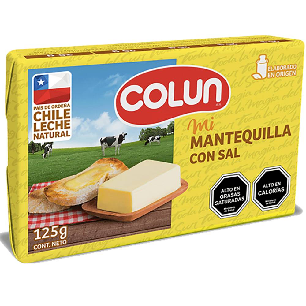 Colun · Mantequilla con sal (125 g)