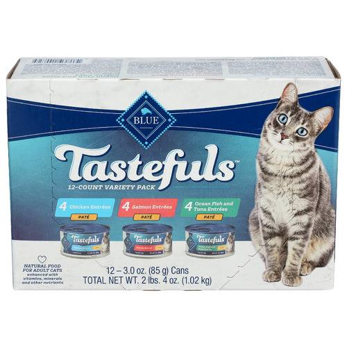 The Blue Buffalo Co. Variety Pack Entree Pate Canned Cat Food