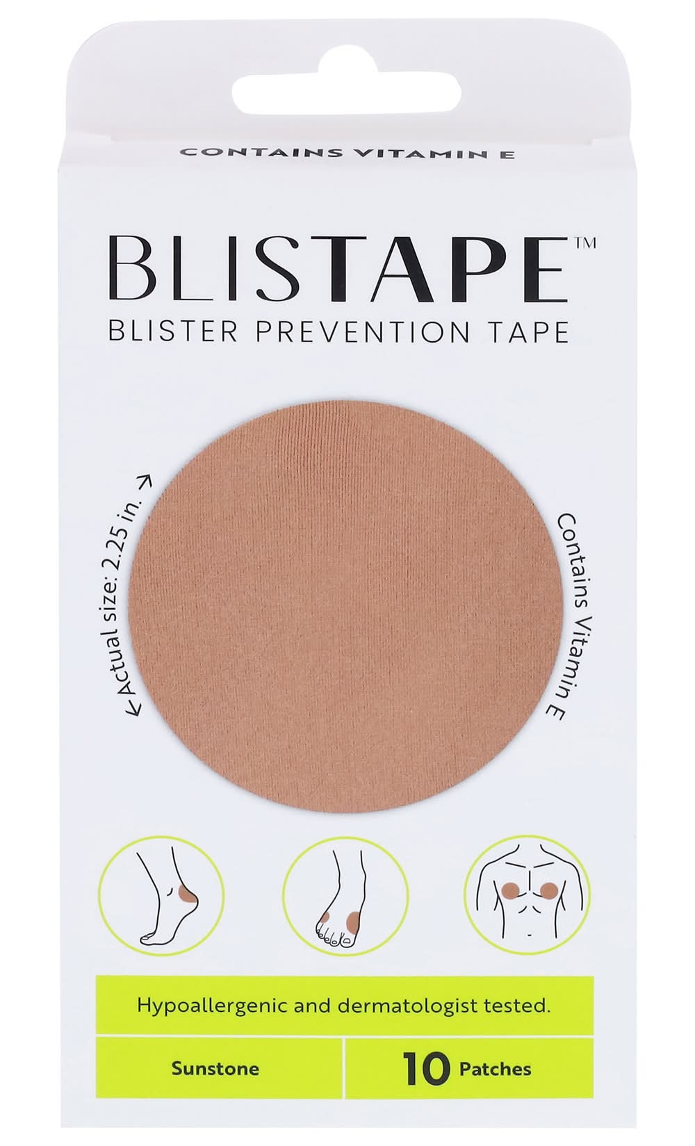 Blistape Sunstone Blister Prevention Tape, 2.25 in (10 ct)
