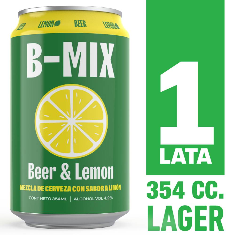 CERV BECKER B-MIX LATA 354CC 4.2°G