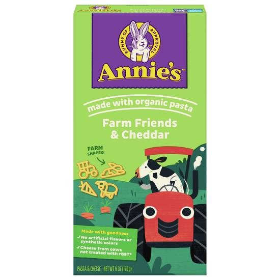 Annie's Farm Friends Pasta & Cheddar Cheese