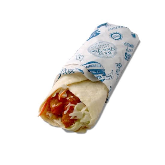 Sweet Chili Shrimp Wrap