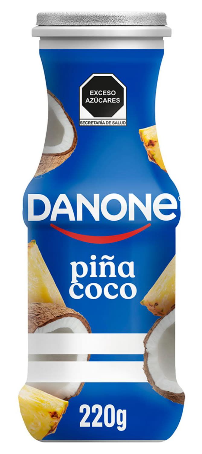 Danone · Yoghurt bebible sabor piña coco (220 g)