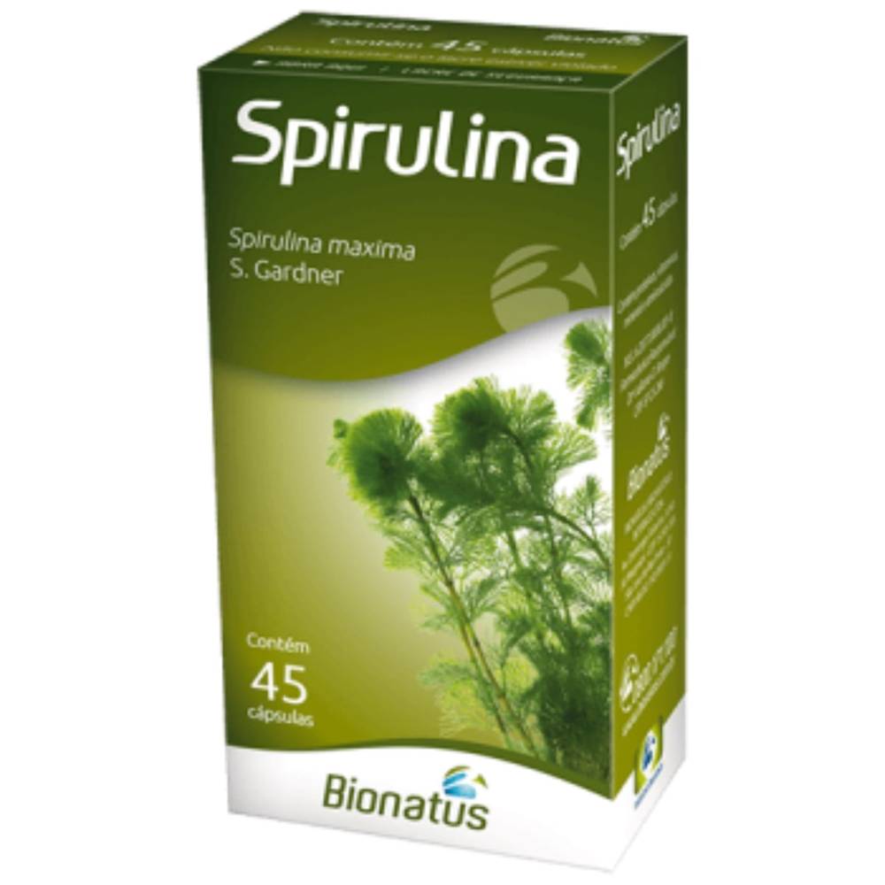 Bionatus spirulina antioxidantes (45 cápsulas)