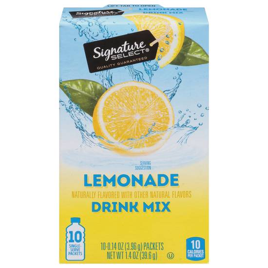 Signature Select Lemonade Drink Mix (1.4 oz)