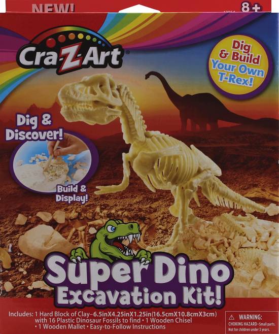Cra-Z-Art Super Dino Excavation Kit (1 kit)