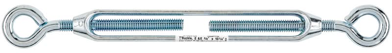 Hampton Zinc-Plated Aluminum/Steel Turnbuckle 350 Lb 10-1/4 In. L