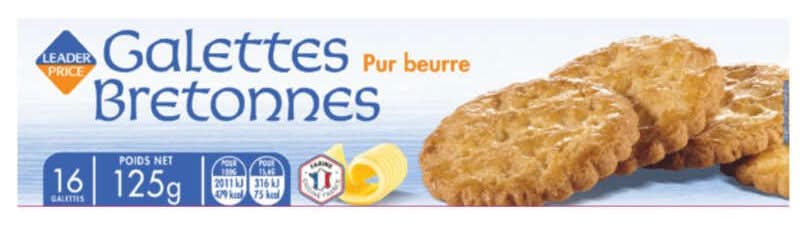 Leader Price - Galettes bretonnes, beurre (16)