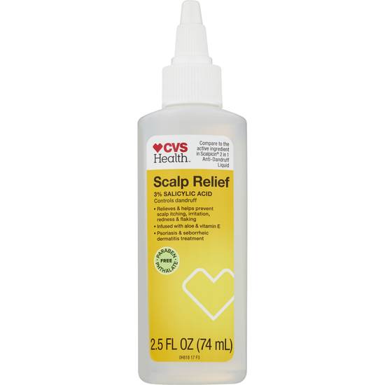 CVS Health Scalp Relief Anti-Dandruff Serum, 2.5 OZ