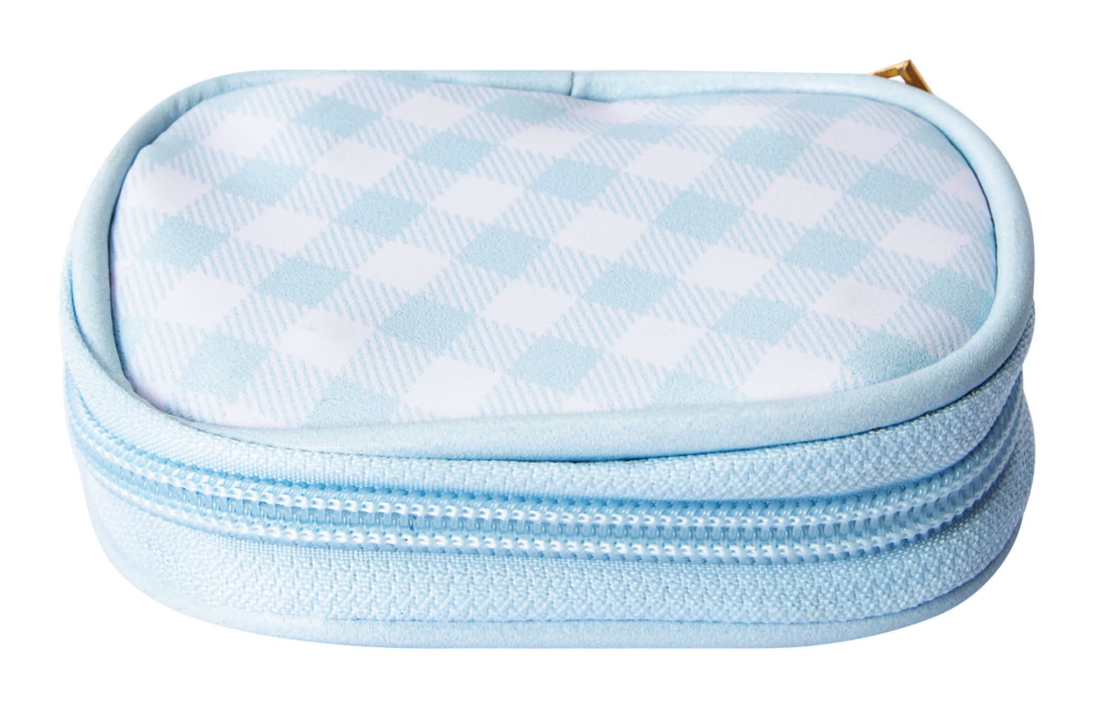 Love And Roses Collection Travel Pill Case Blue