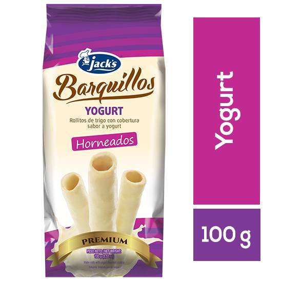 Barquillo Jacks Yogurt 100 g