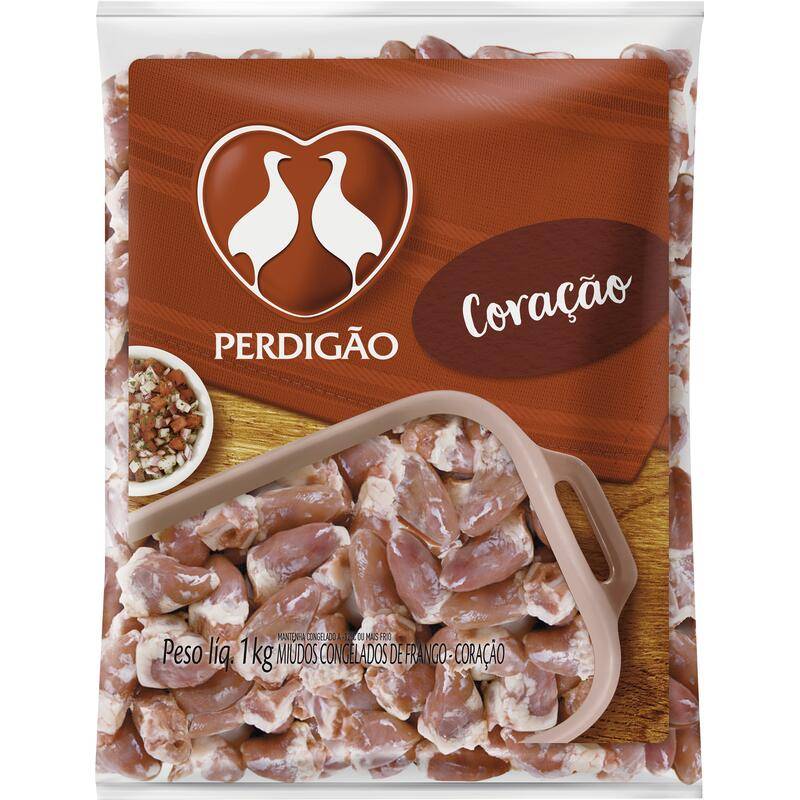 Perdigão coração de frango congelado (1 kg)