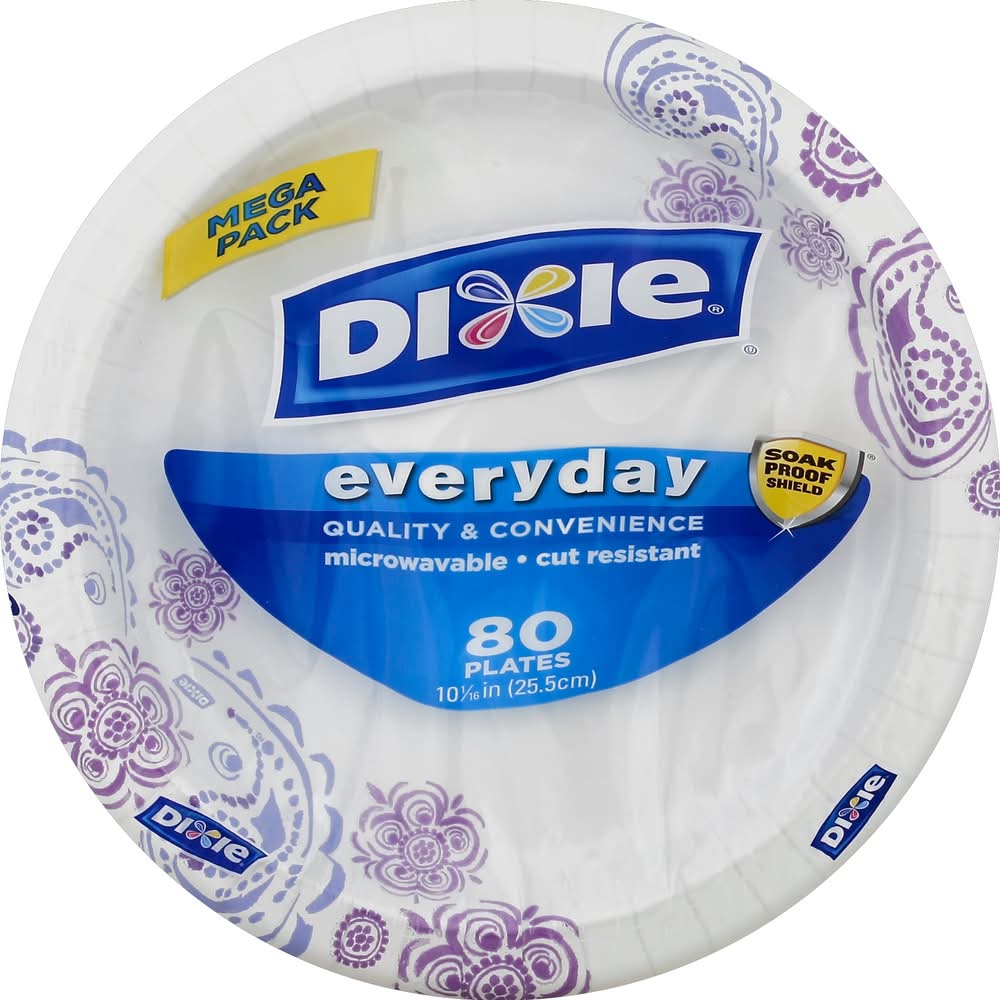 Dixie Everyday 10 1/16" Paper Plates