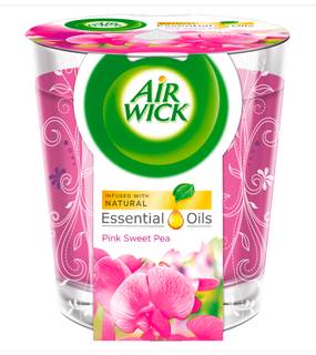 Air Wick Candle Pink Sweet Pea 105G