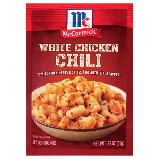 Mccormick White Chicken Chili Herbs & Spices Seasoning Mix