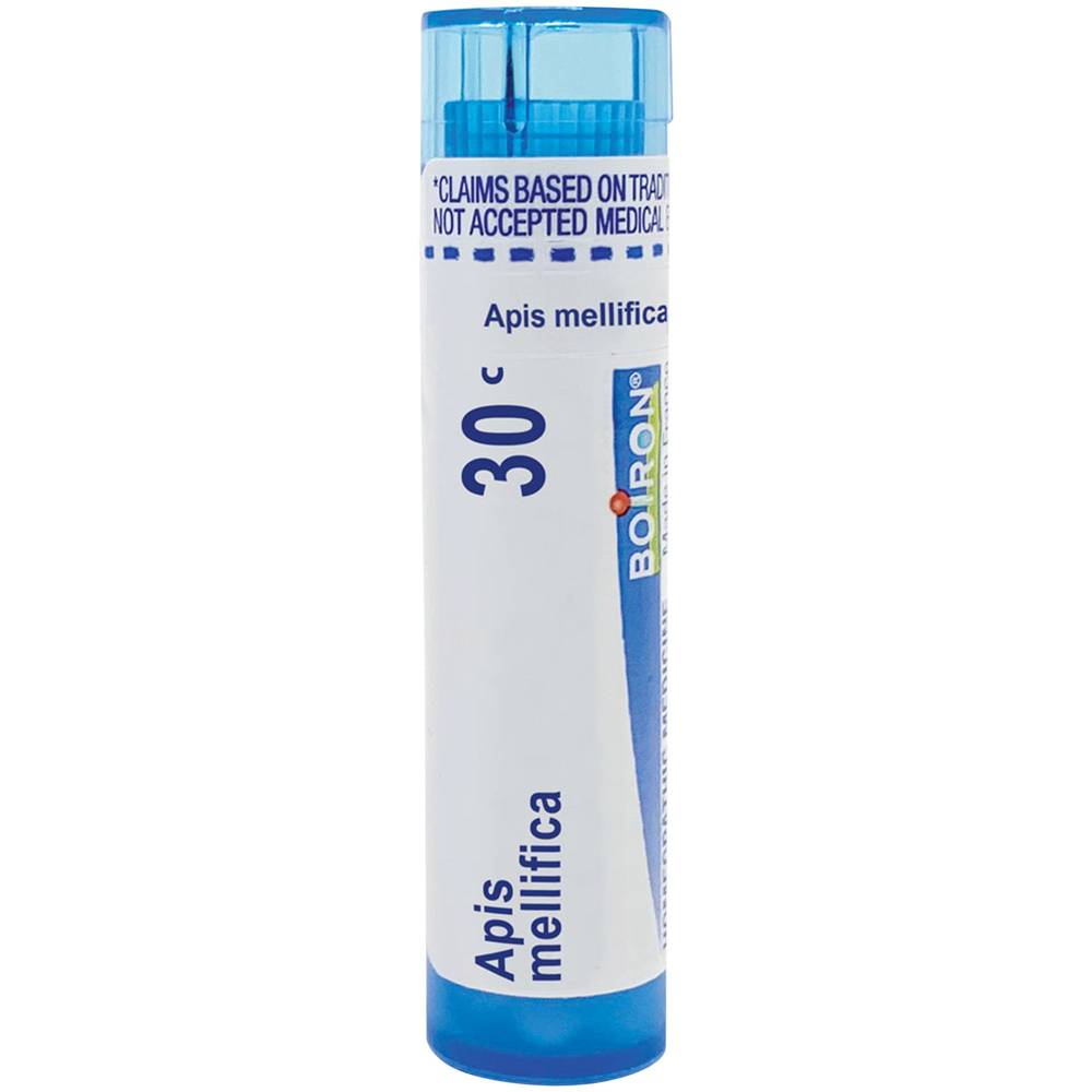 Apis Mellifica 30C - Homeopathic Medicine For Swelling From Insect Bites (80 Pellets)