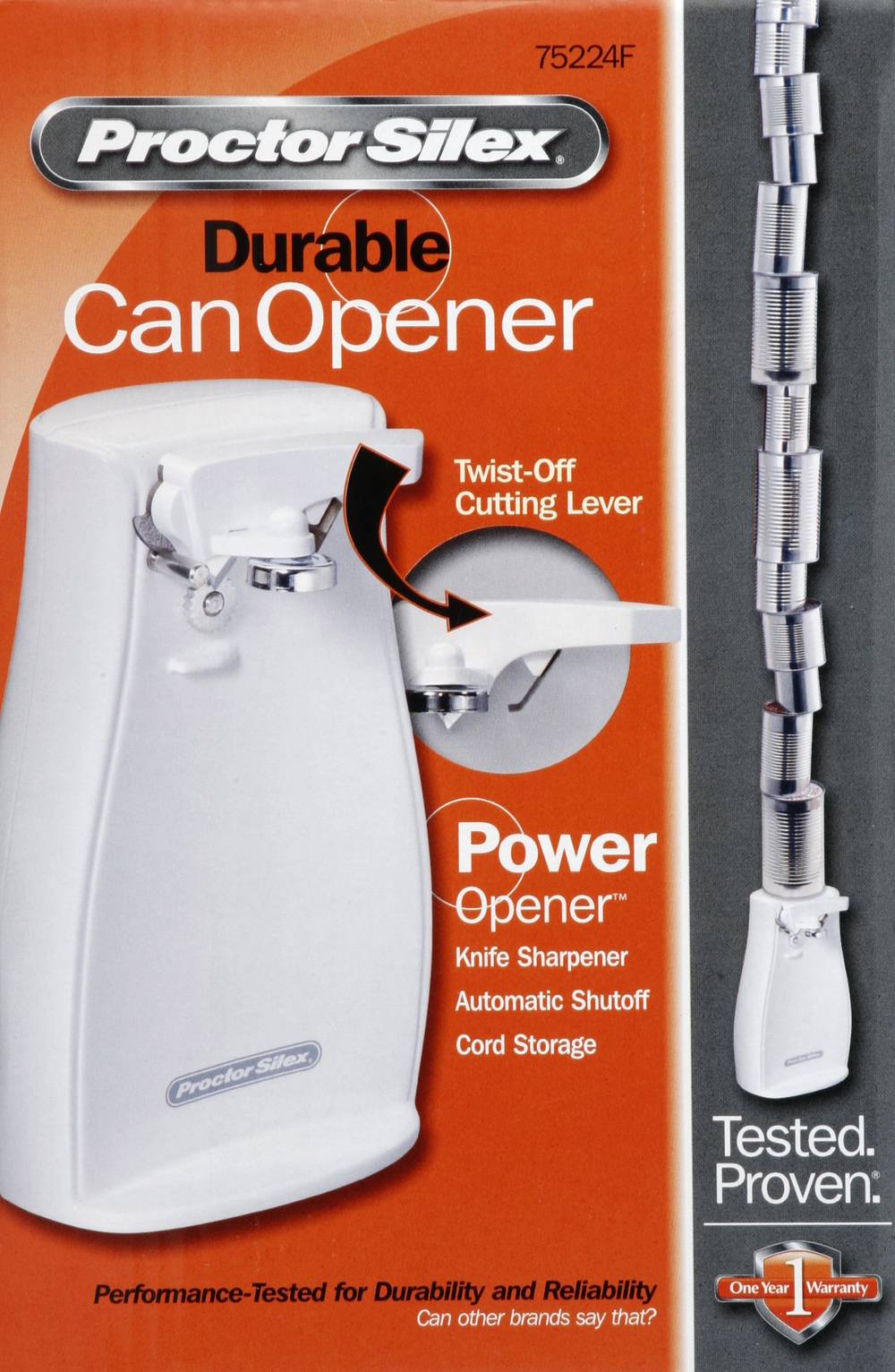 Proctor Silex Durable Can Opener