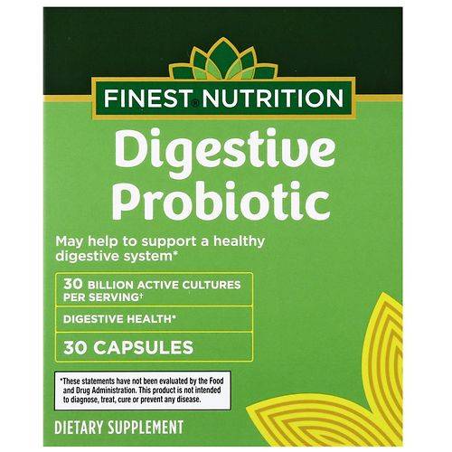 Finest Nutrition Digestive Probiotic - 30.0 ea