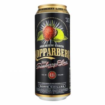 Sidra Kopparberg Premium sabor fresa y lima lata 50 cl.