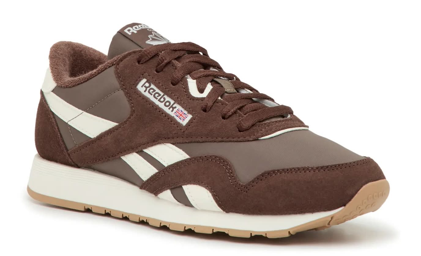 Reebok Classic Nylon Sneaker - Women'S (Dark Brown Medium - 10.5)