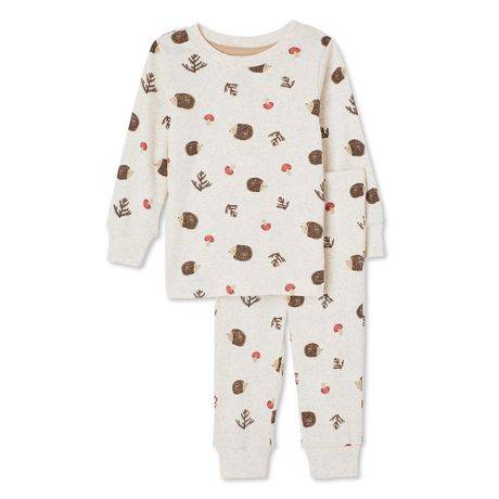 George Baby Boys'' Pajama 2-Piece Set (Color: Beige, Size: 18-24 Months)