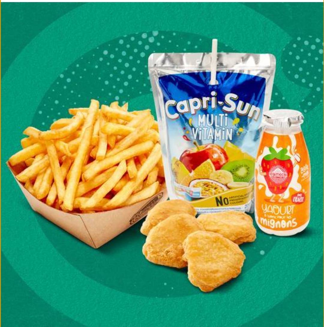 Menu Enfant Nuggets