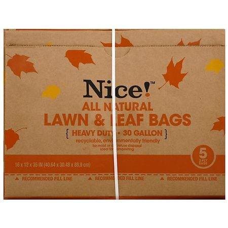 Nice! Lawn & Leaf Bags 30 Gallon